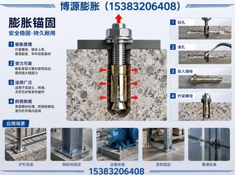 邯郸经济技术开发区膨胀锚固展示图